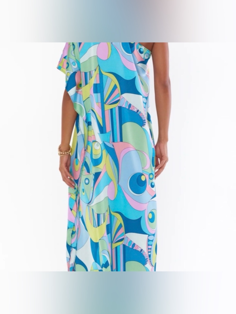 NWT Show Me Your MuMu Tropez Maxi Dress ๐งโโ๏ธ๐ซ๐ซง๐๏ธโ๏ธ Sz Small - Picture 6 of 6